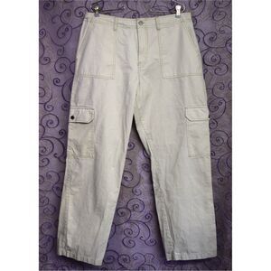 Monet Skateboards Mens Size XL Othello Birch Cargo Pants Beige Baggy Streetwear